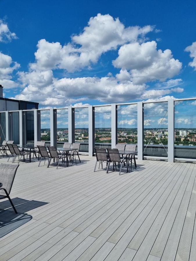 Jbhotels Apartament Comfort Hanza Tower Szczecin Bagian luar foto